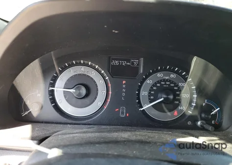 2013 Honda Odyssey Ex z USA, uszkodzony, nr VIN 5FNRL5H48DB077791